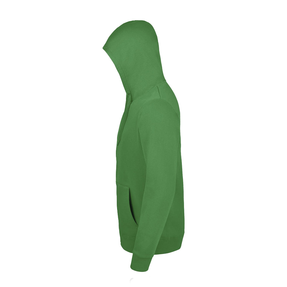 Kelly Green - Side - SOLS Unisex Adult Stone Hoodie
