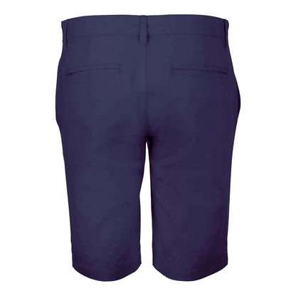 French Navy - Back - SOLS Mens Jasper Casual Shorts