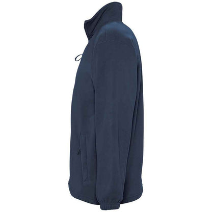 Navy - Side - SOLS Unisex Adult North Fleece Jacket
