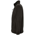 Black - Side - SOLS Unisex Adult North Fleece Jacket