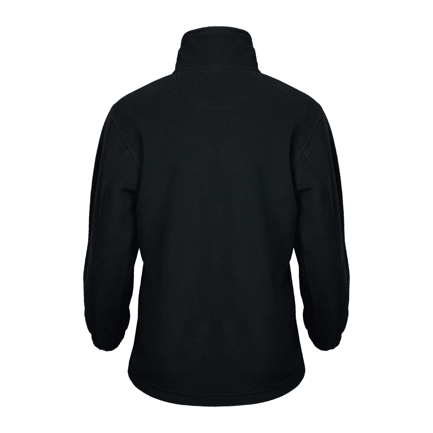 Black - Back - SOLS Childrens-Kids North Fleece Jacket