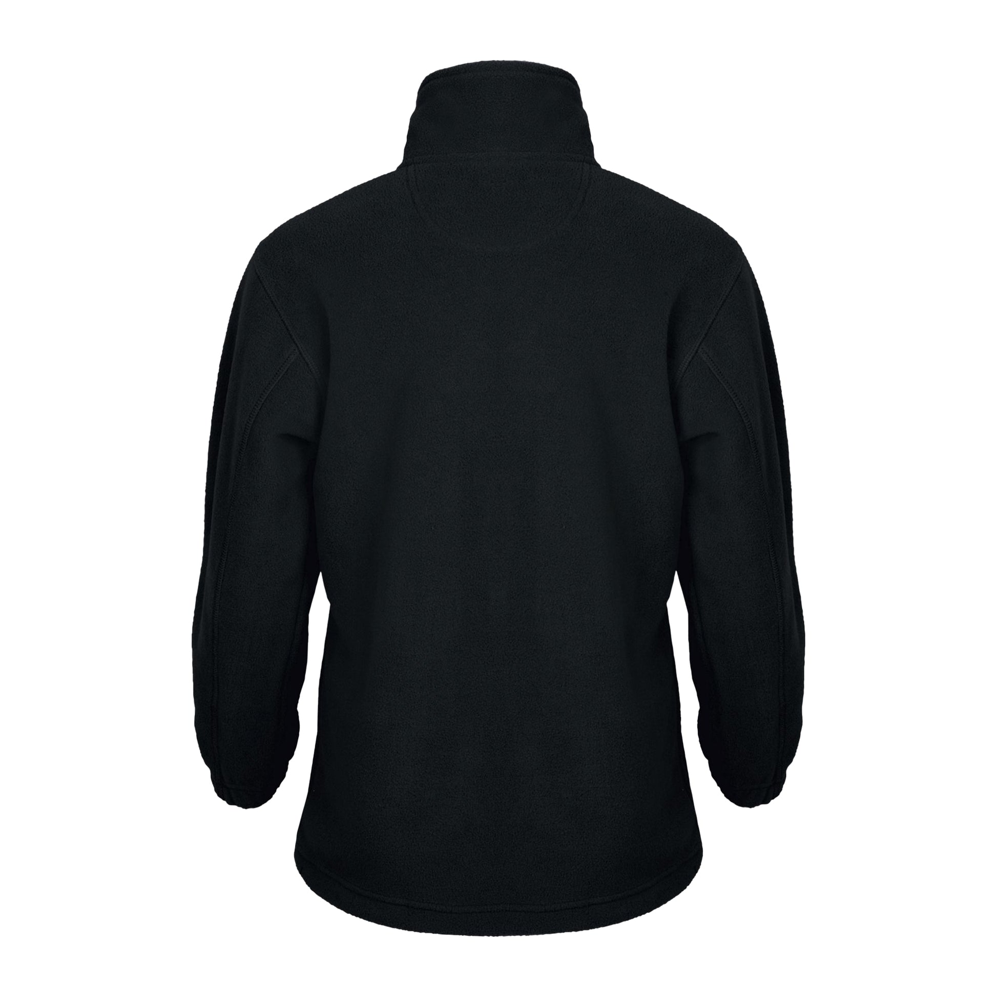 Black - Back - SOLS Childrens-Kids North Fleece Jacket