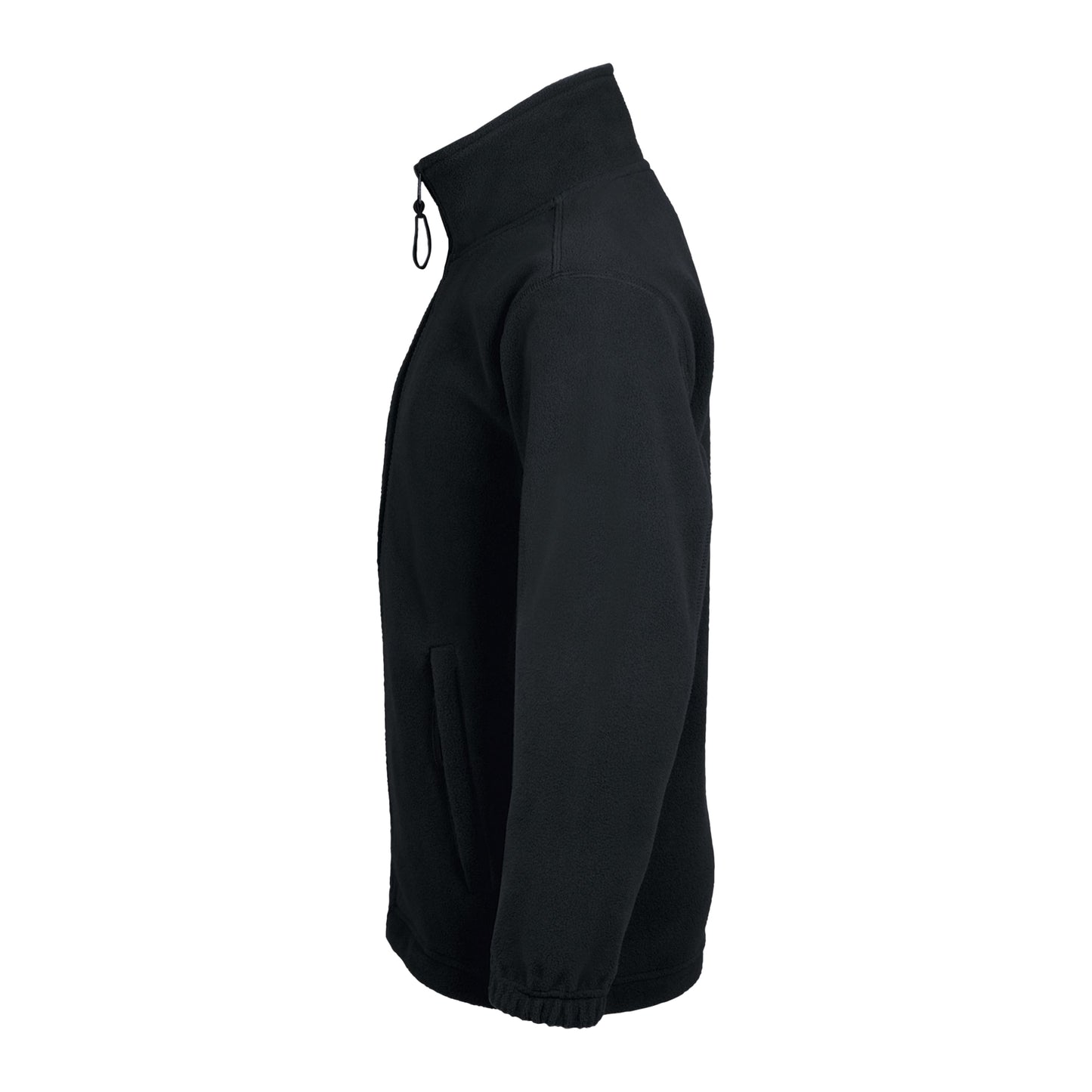 Black - Side - SOLS Childrens-Kids North Fleece Jacket