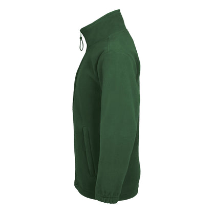 Fir Green - Side - SOLS Childrens-Kids North Fleece Jacket