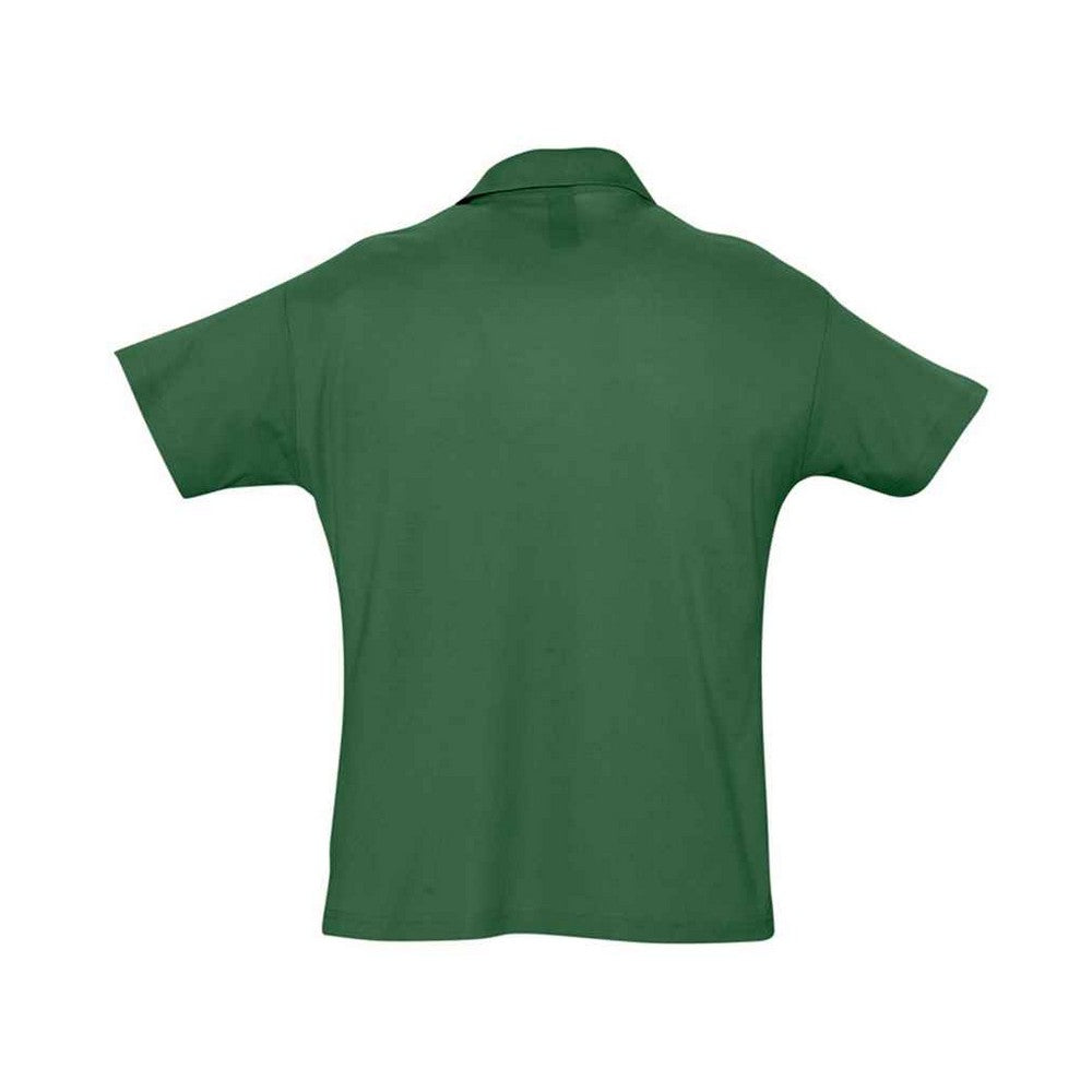 Golf Green - Back - SOLS Mens Summer II Polo Shirt