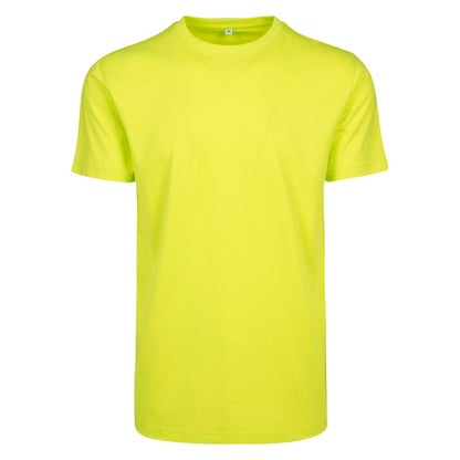 Frozen Yellow - Front - Build Your Brand Unisex Adult Cotton Round Neck T-Shirt