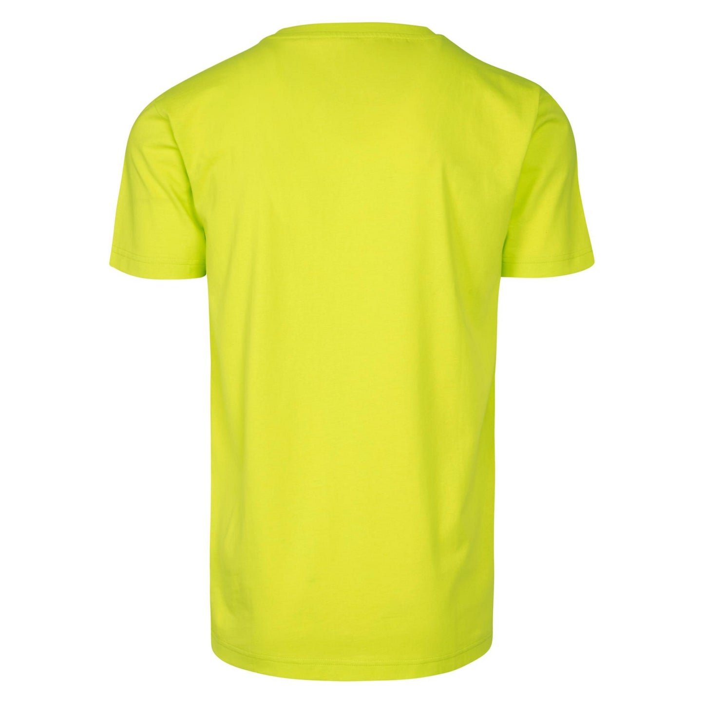 Frozen Yellow - Back - Build Your Brand Unisex Adult Cotton Round Neck T-Shirt