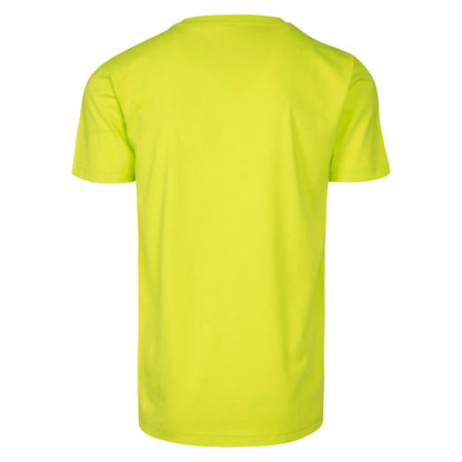 Frozen Yellow - Back - Build Your Brand Unisex Adult Cotton Round Neck T-Shirt