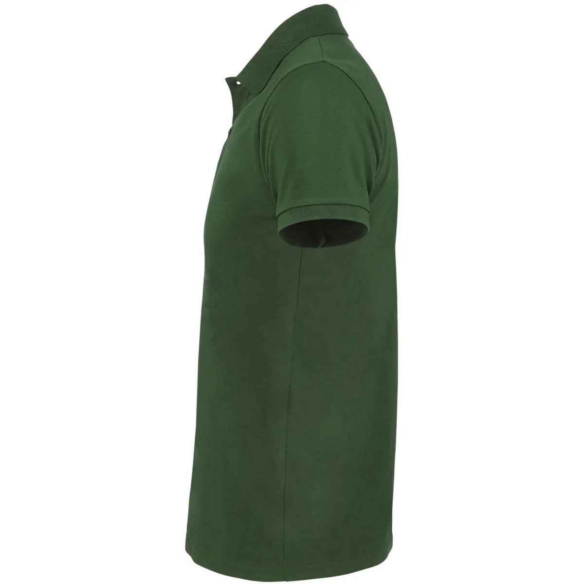 Bottle Green - Side - SOLS Mens Perfect Polo Shirt
