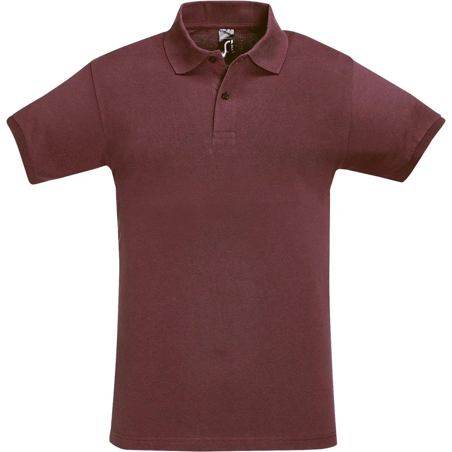 Burgundy - Front - SOLS Mens Perfect Polo Shirt