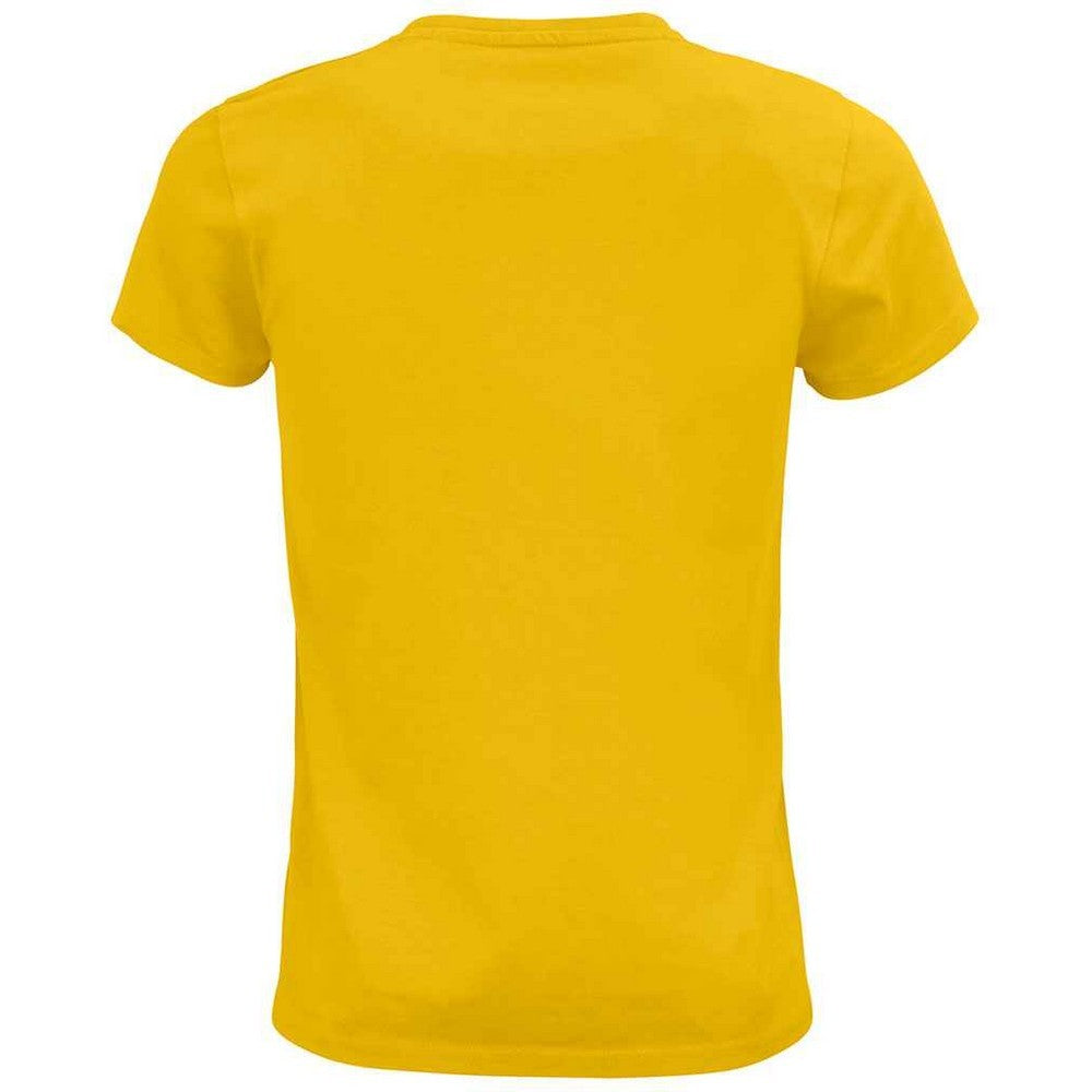 Gold - Back - SOLS Womens-Ladies Crusader T-Shirt