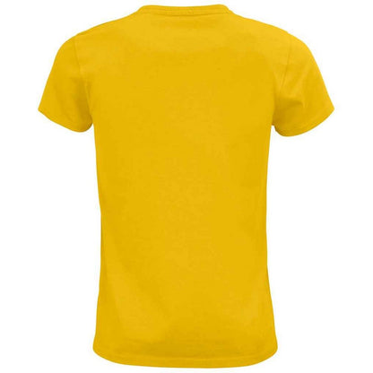 Gold - Back - SOLS Womens-Ladies Crusader T-Shirt