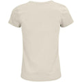 Natural - Back - SOLS Womens-Ladies Crusader T-Shirt