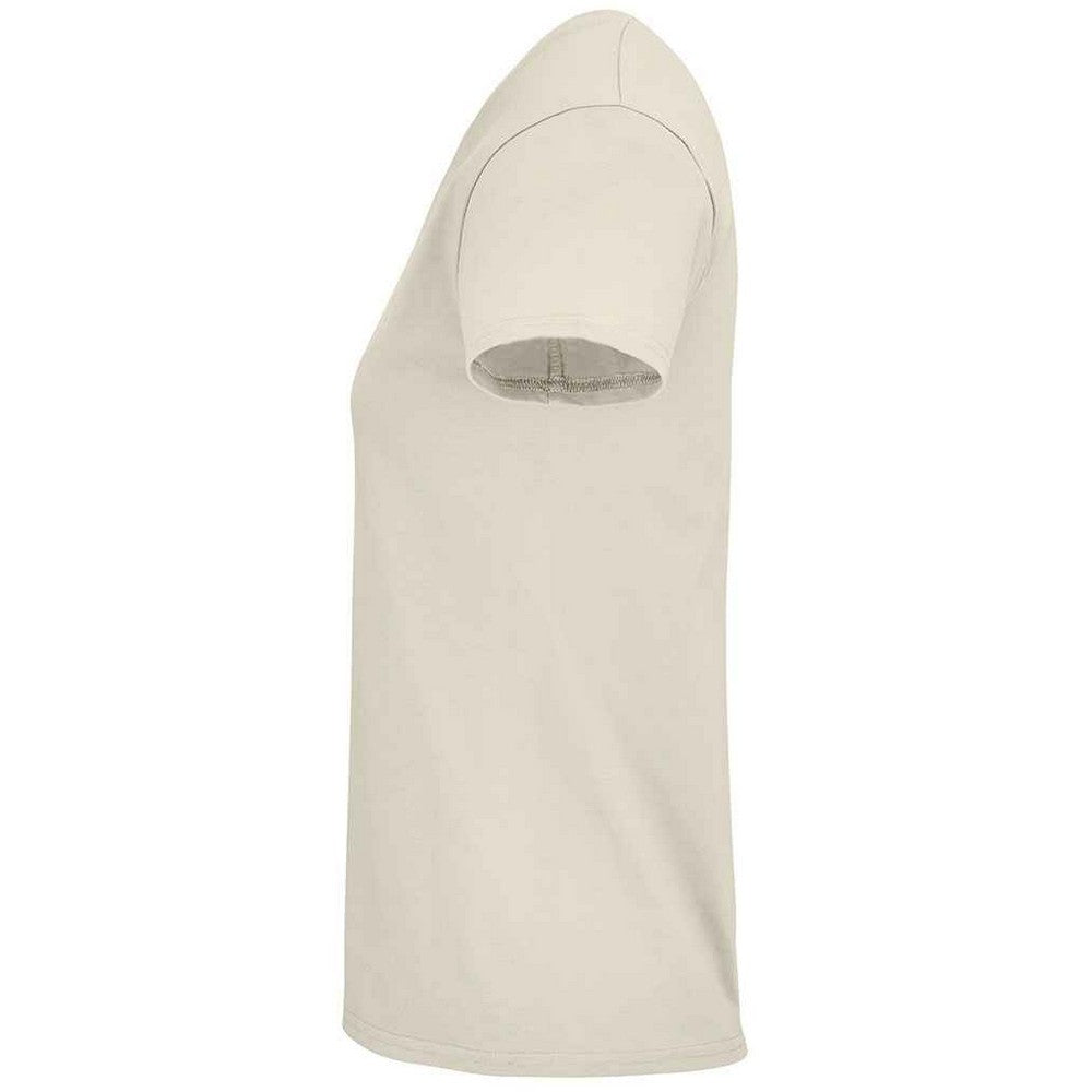 Natural - Side - SOLS Womens-Ladies Crusader T-Shirt