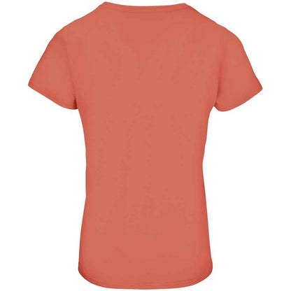 Pop Orange - Back - SOLS Womens-Ladies Crusader T-Shirt