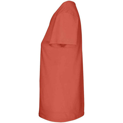 Pop Orange - Side - SOLS Womens-Ladies Crusader T-Shirt