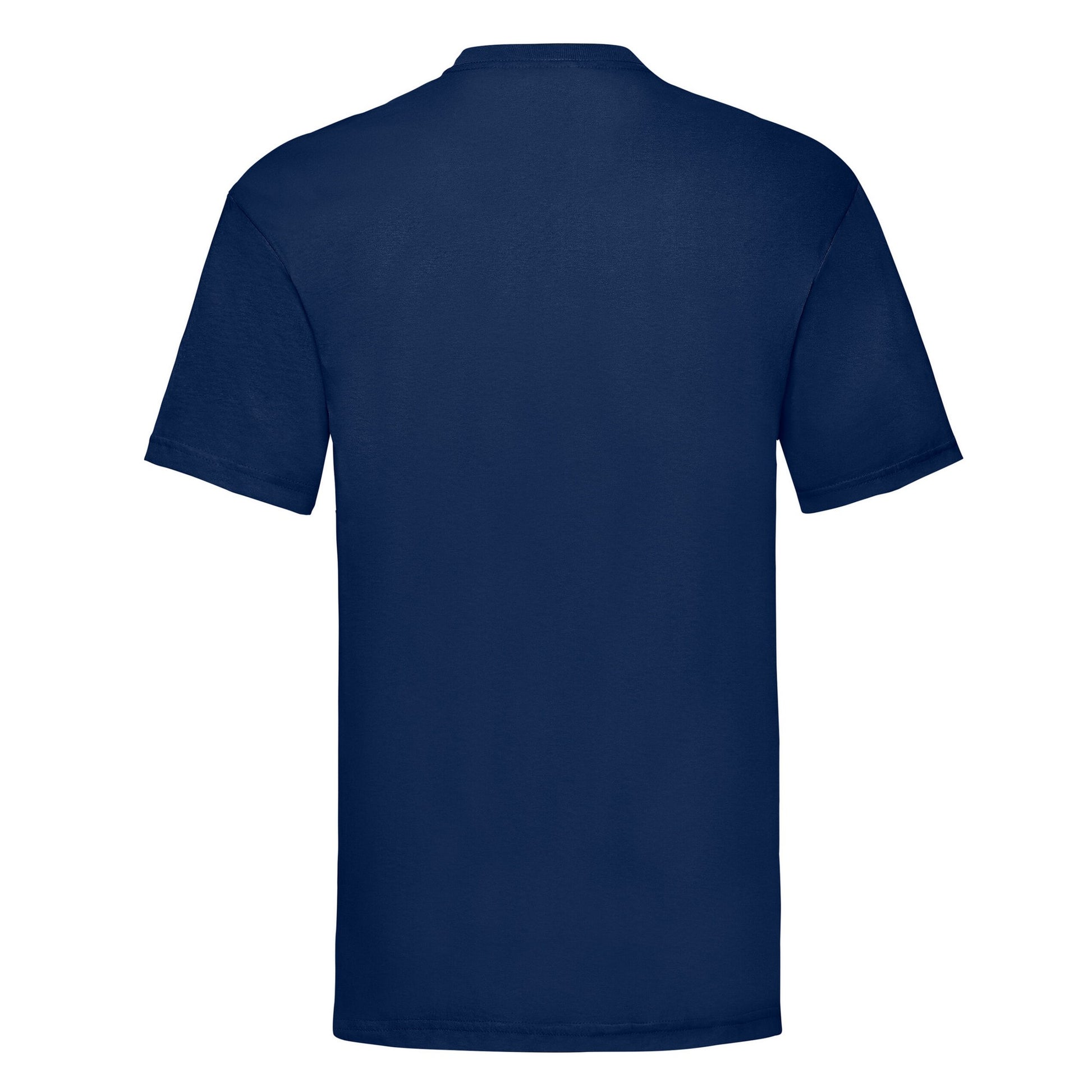 Navy - Back - Fruit of the Loom Unisex Adult Valueweight T-Shirt