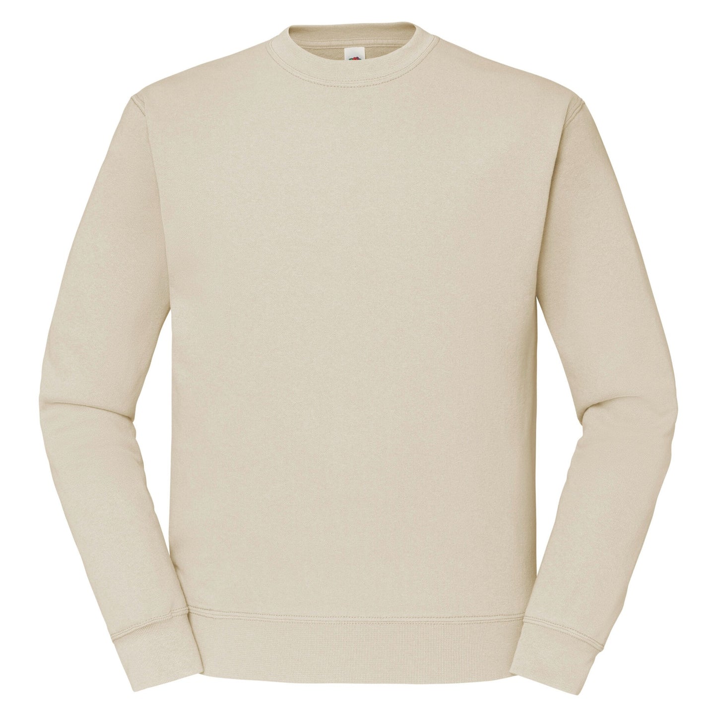 Natural - Front - Fruit of the Loom Unisex Adult Classic Set-in Sweatshirt