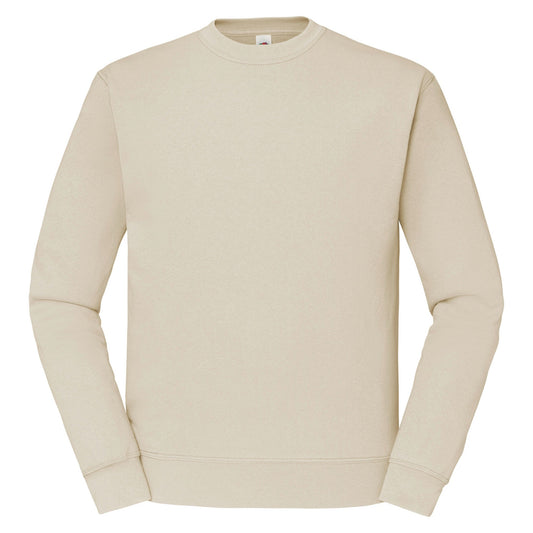 Natural - Front - Fruit of the Loom Unisex Adult Classic Set-in Sweatshirt