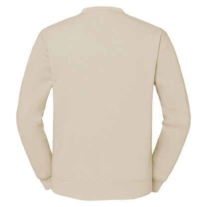 Natural - Back - Fruit of the Loom Unisex Adult Classic Set-in Sweatshirt