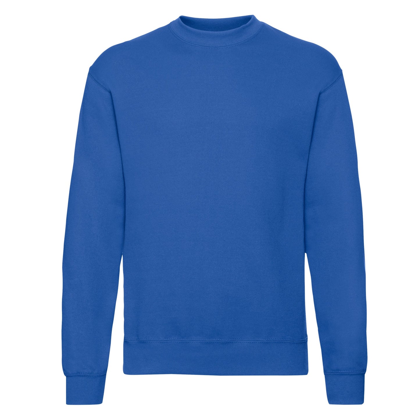 Royal Blue - Front - Fruit of the Loom Unisex Adult Classic Set-in Sweatshirt