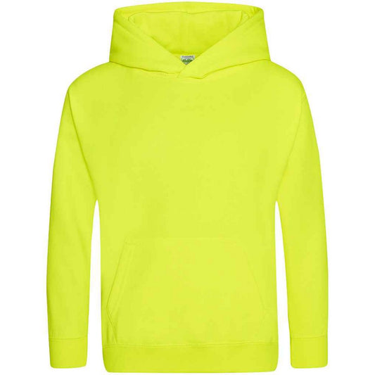 Yellow - Front - Awdis Childrens-Kids Electric Hoodie