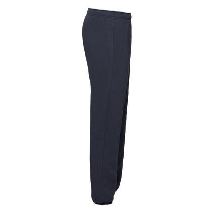 Deep Navy - Side - Fruit of the Loom Unisex Adult Premium Elasticated Cuff Jogging Bottoms