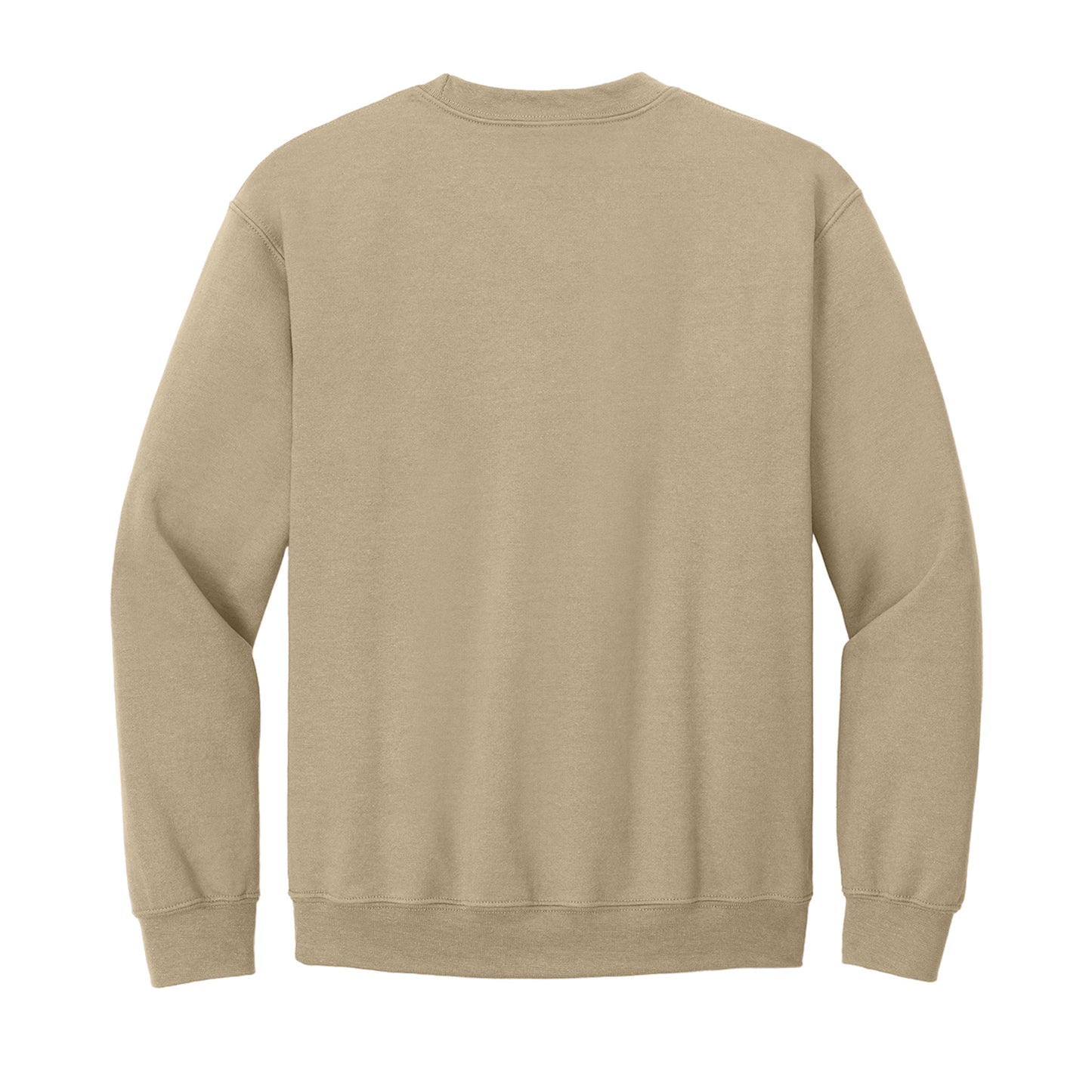 Sand - Back - Gildan Unisex Adult Heavy Blend Crew Neck Sweatshirt
