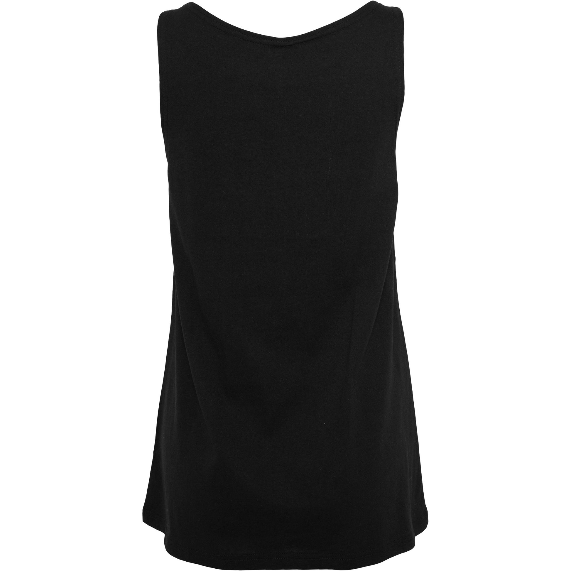 Black - Back - Build Your Brand Womens-Ladies Tank Top