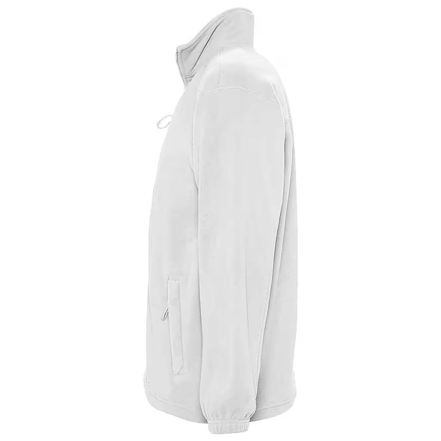 White - Side - SOLS Womens-Ladies North Fleece Jacket