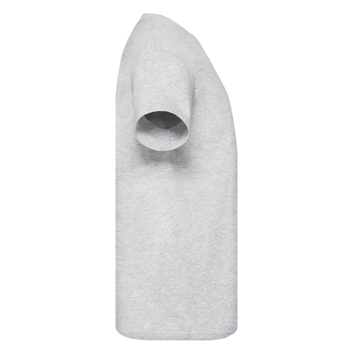 Heather Grey - Side - Fruit of the Loom Childrens-Kids Original T-Shirt