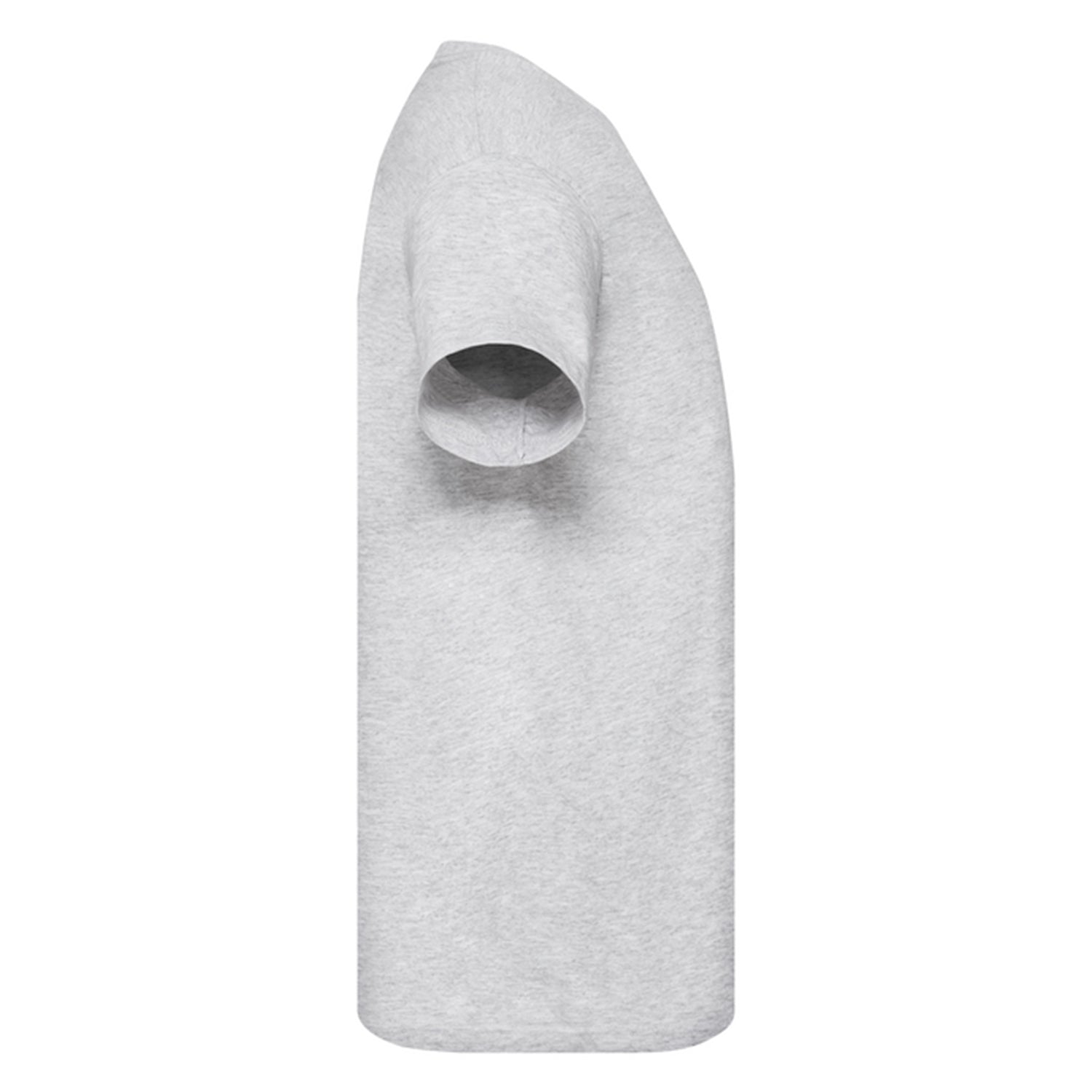 Heather Grey - Side - Fruit of the Loom Childrens-Kids Original T-Shirt