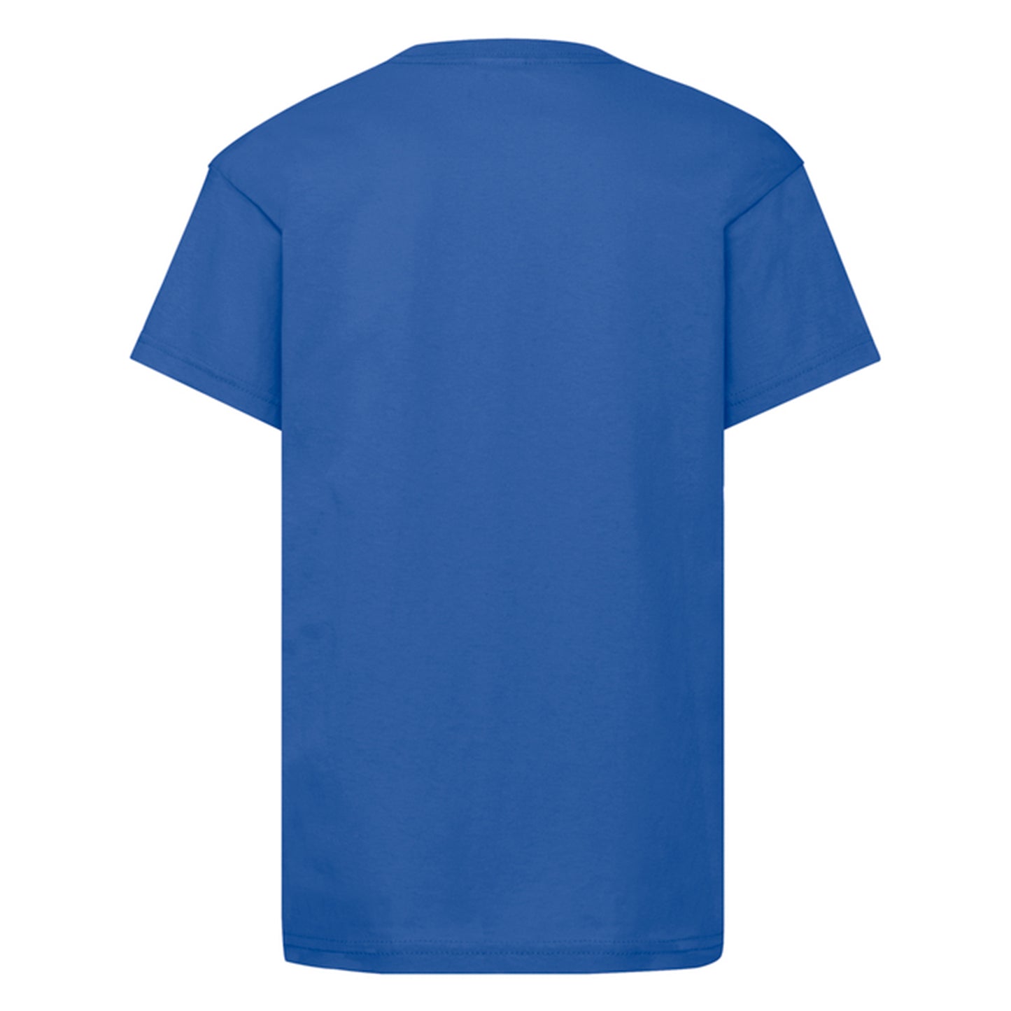 Royal Blue - Back - Fruit of the Loom Childrens-Kids Original T-Shirt