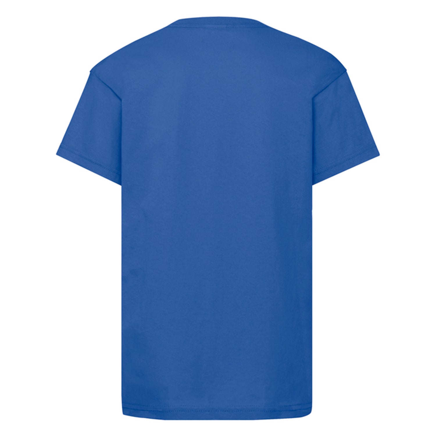 Royal Blue - Back - Fruit of the Loom Childrens-Kids Original T-Shirt