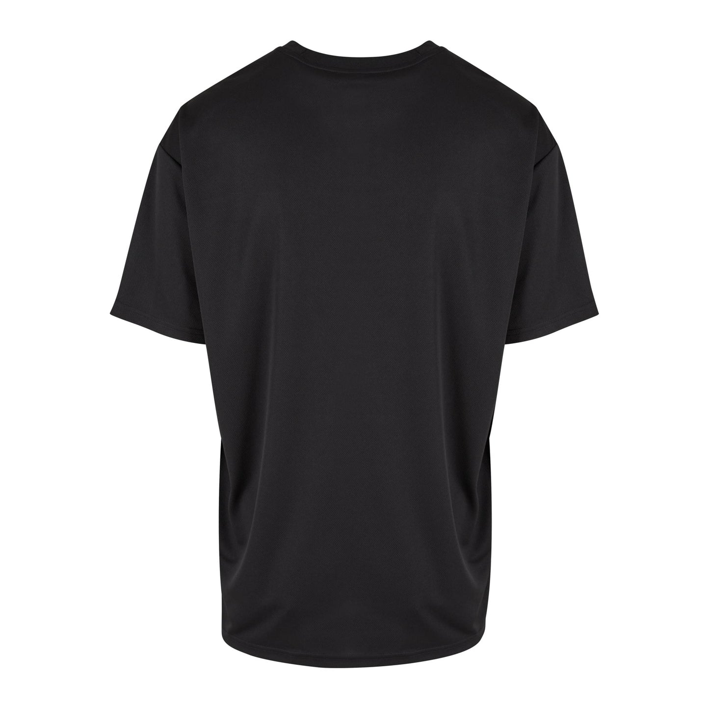 Black - Back - Build Your Brand Mens E Sports T-Shirt