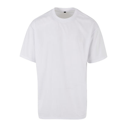 White - Front - Build Your Brand Mens E Sports T-Shirt