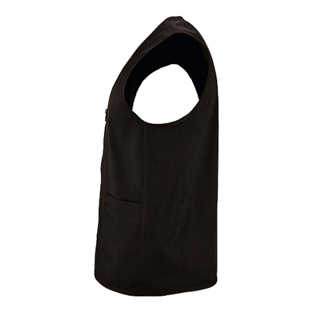 Black - Side - SOLS Unisex Adult Wallace Gilet