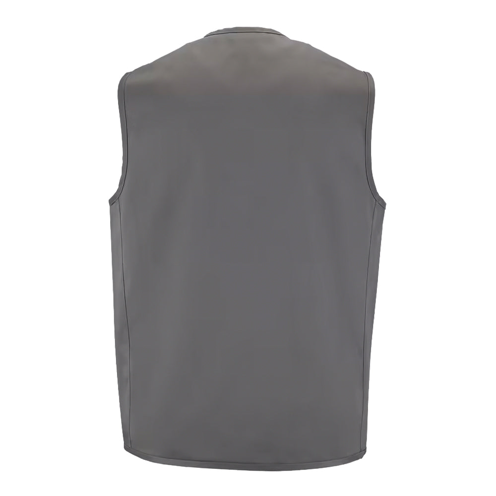 Charcoal Grey - Back - SOLS Unisex Adult Wallace Gilet