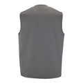 Charcoal Grey - Back - SOLS Unisex Adult Wallace Gilet