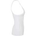 White - Side - Build Your Brand Womens-Ladies Everyday Tank Top