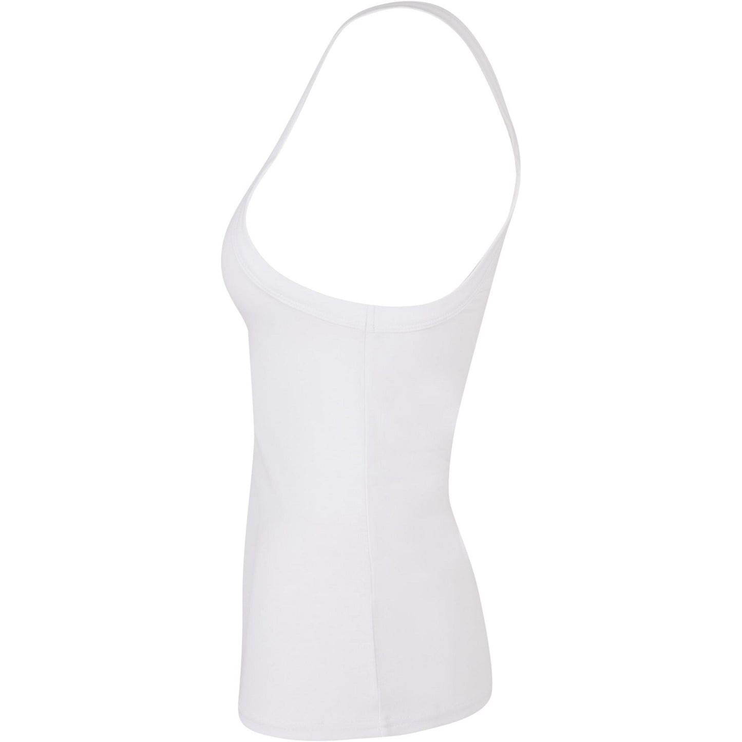 White - Lifestyle - Build Your Brand Womens-Ladies Everyday Tank Top