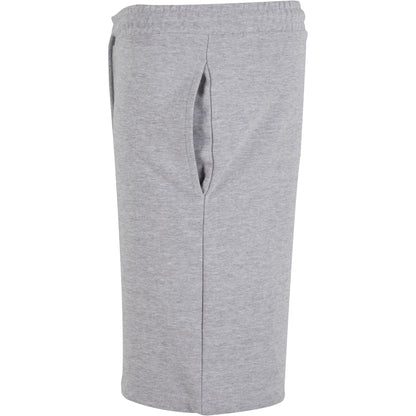 Heather Grey - Lifestyle - Build Your Brand Unisex Adult Ultra Heavy Sweat Shorts