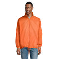 Orange - Front - SOLS Unisex Adult Shift Windbreaker