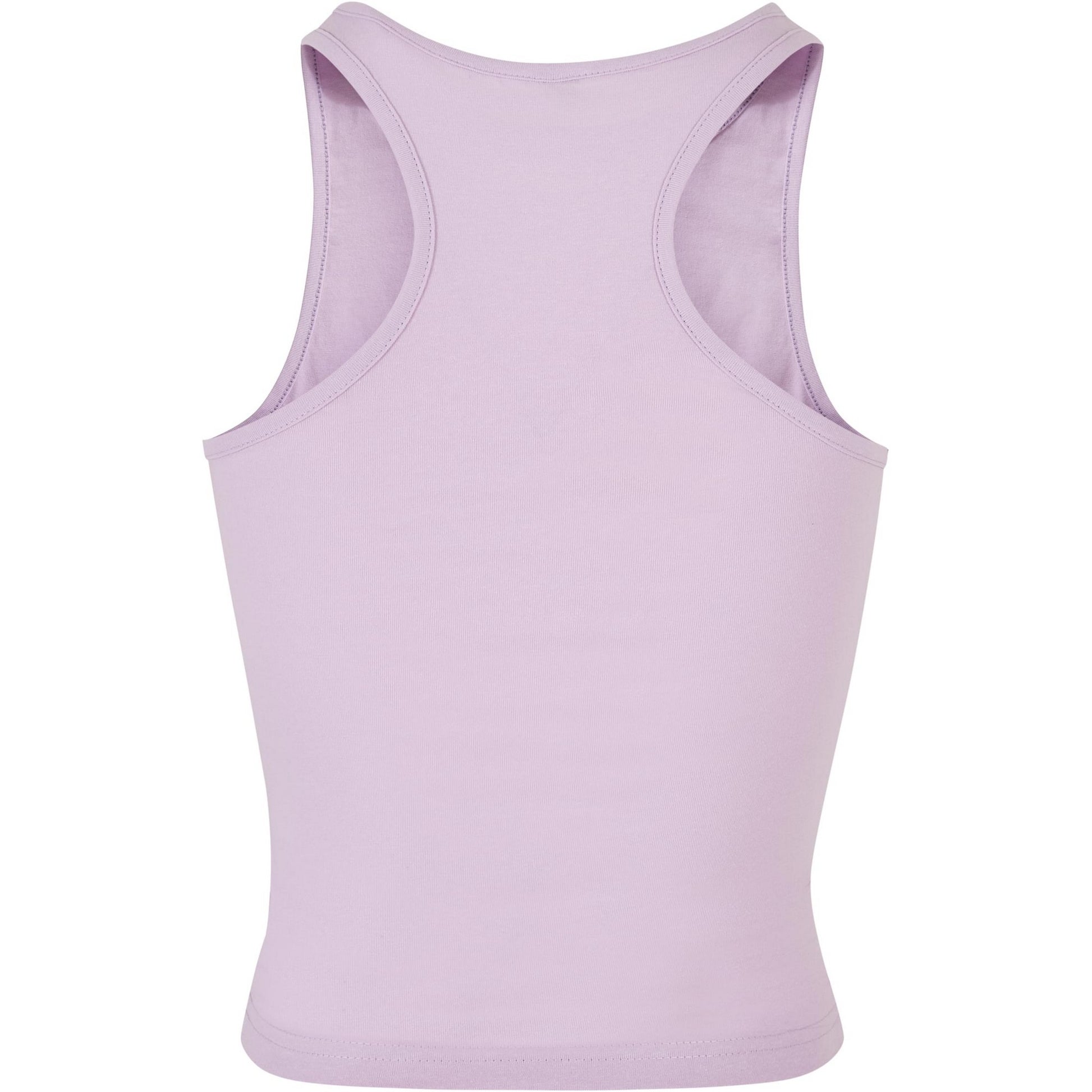 Lilac - Back - Build Your Brand Womens-Ladies Racerback Tank Top