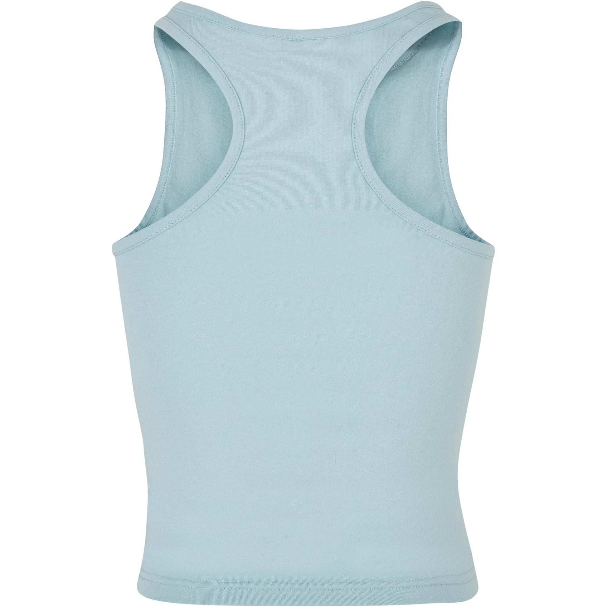 Ocean Blue - Back - Build Your Brand Womens-Ladies Racerback Tank Top