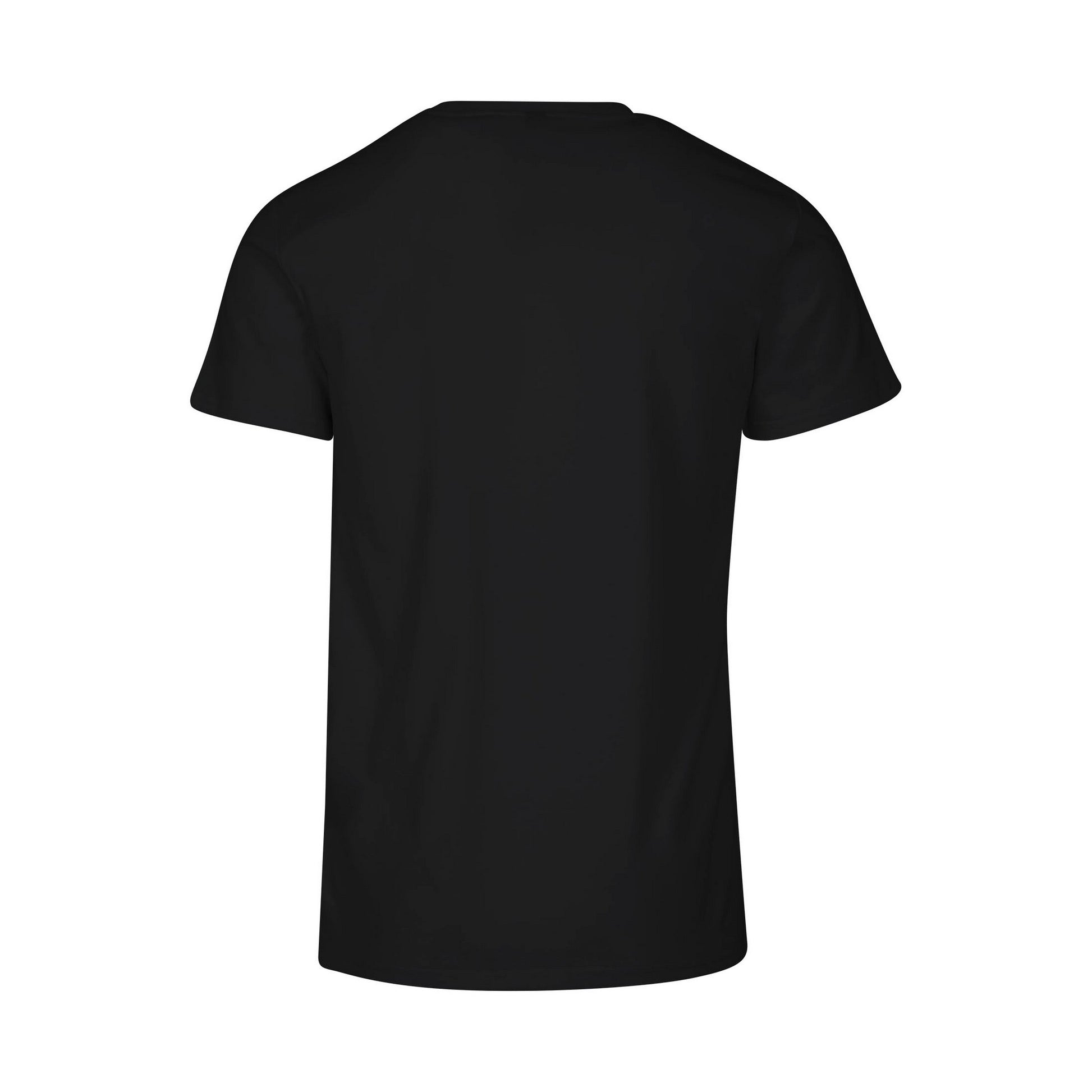 Black - Back - Build Your Brand Unisex Adult Basic T-Shirt