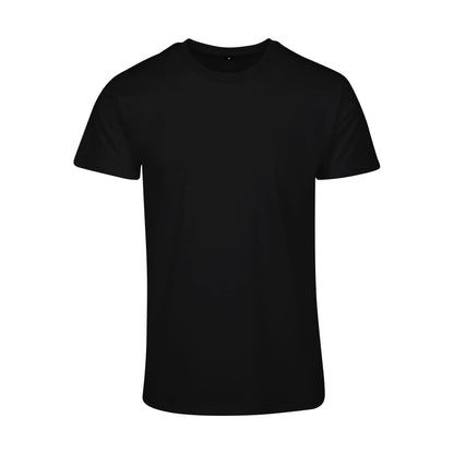 Black - Front - Build Your Brand Unisex Adult Basic T-Shirt