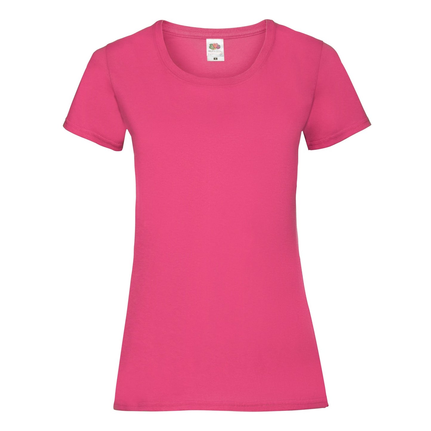 Fuchsia - Front - Fruit of the Loom Womens-Ladies Valueweight T-Shirt