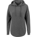 Charcoal Heather - Front - Build Your Brand Womens-Ladies Oversized Hoodie