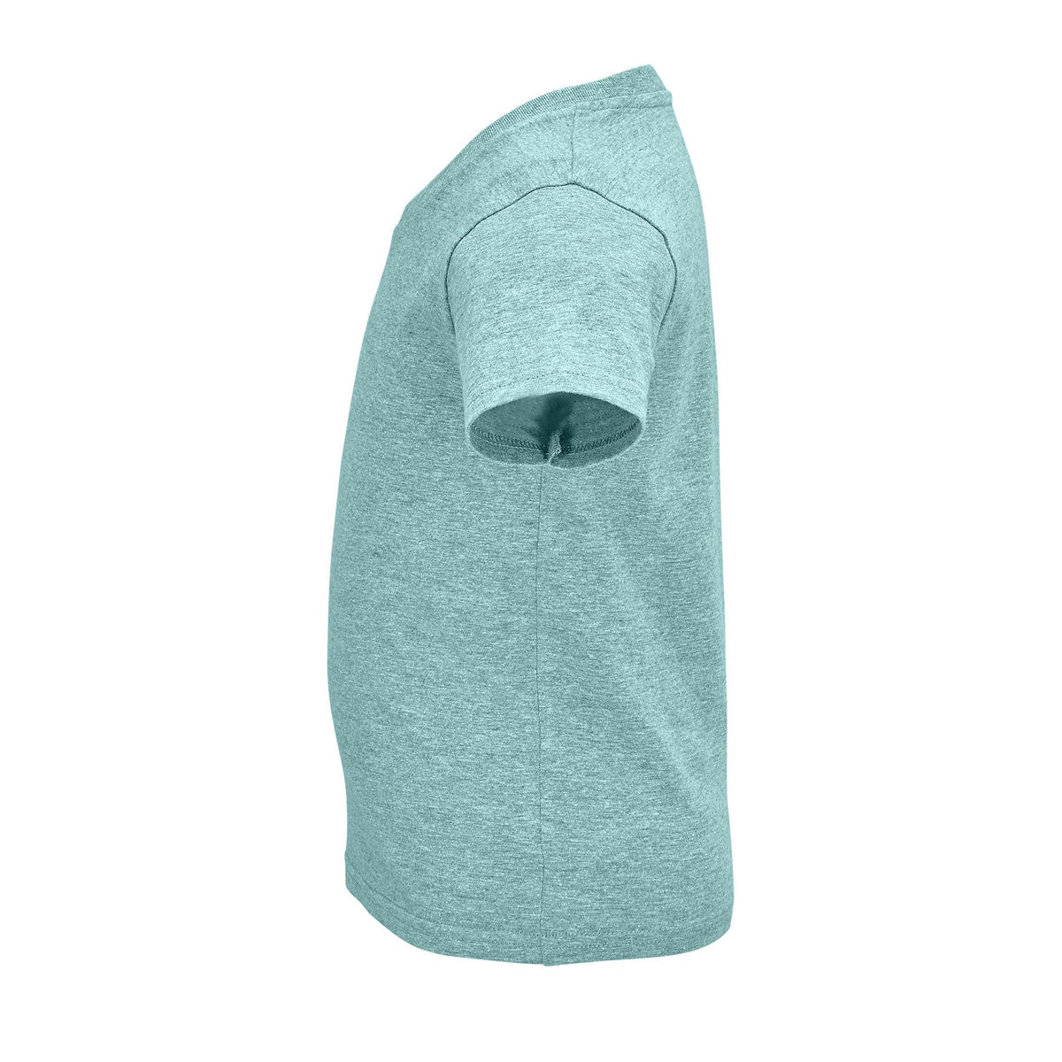 Light Green - Side - SOLS Childrens-Kids Crusader Heather T-Shirt